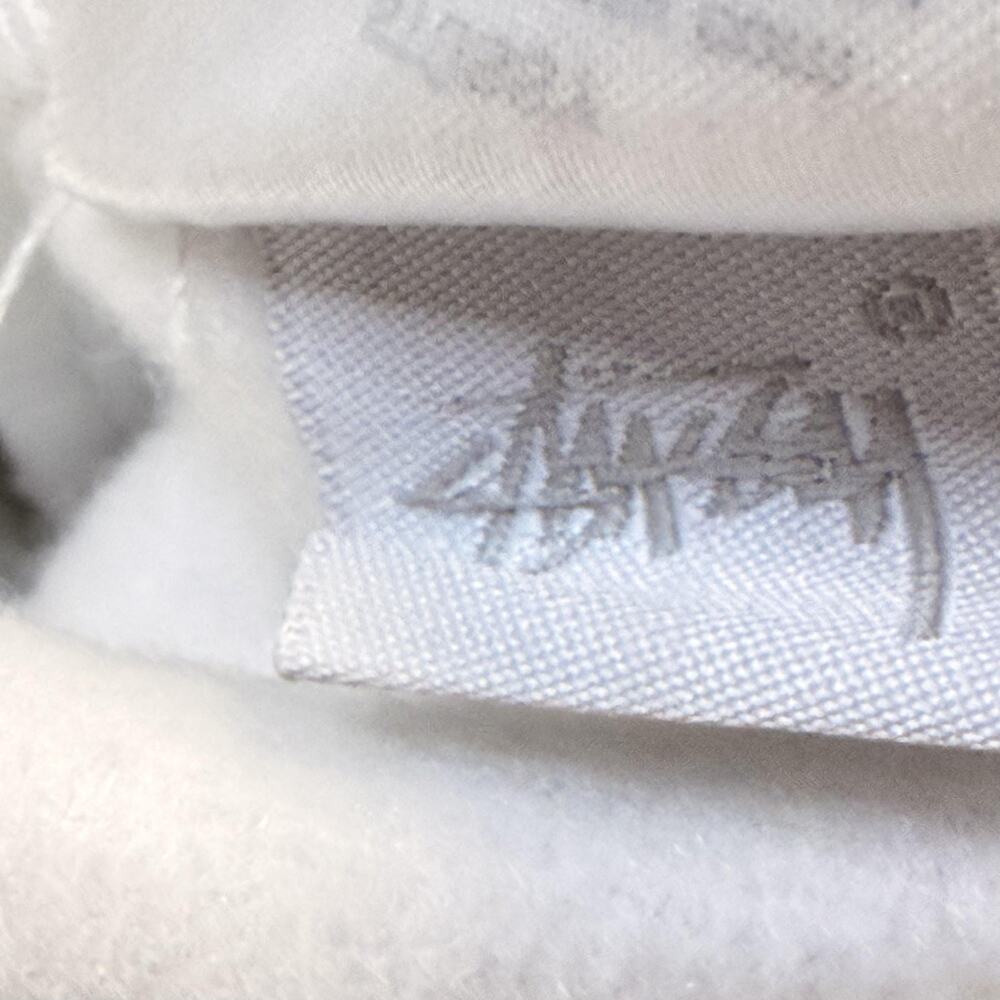 Stussy Hoodie Mens Medium Gray Stock Honolulu Pullover Fleece Sweatshirt Graphic - Picture 9 of 13